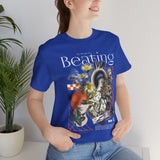 My Heart Is Beating Floral Anatomy Collage Unisex Jersey Short Sleeve Tee Abstract Vintage Graphic Artistic Streetwear Statement T Shirt