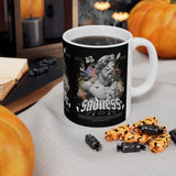 Sadness Ceramic Mug Coffee Cup Greek Statue Art Design Emotional Aesthetic Gothic Vintage Streetwear Artistic Expression Unique Gift For Art Lovers