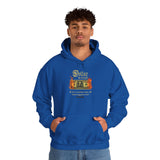 Dollar The Strength Burning Money Legacy Unisex Heavy Blend Hooded Sweatshirt Gothic Flames Graphic Bold Motivational Streetwear Hoodie