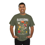 Blossoms Floral Graphic Unisex Heavy Cotton Tee Comfortable Streetwear Timeless Charm Motivational Nature Inspired T Shirt Perfect Gift for Garden Lovers Friends Birthdays Casual Everyday Wear