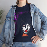 Starfire Rebel Unisex Heavy Cotton Tee Bold Rock-Inspired Graphic Streetwear For Music Lovers, Retro Energy And Fearless Self Expression