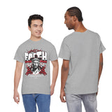Faith Over Fear Jesus Crown Of Thorns Unisex Heavy Cotton Tee Christian Graphic Bold Religious Streetwear Motivational Bible Verse T Shirt
