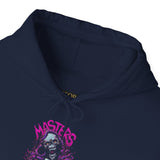 Masters Of Power Realm Hoodie Fearless Cosmic Skull Energy Design Bold Unisex Streetwear Winter Essential For Dark Fantasy And Power Lovers