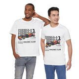 High Performance Single Seater Racing Car Graphic Unisex Heavy Cotton Tee Premium Motorsport Streetwear For Speed Lovers And Daily Casual Wear