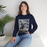 Dynasty Statue Graphic Unisex Heavy Blend Crewneck Sweatshirt Greek Sculpture Butterfly Streetwear Art Inspired Pullover