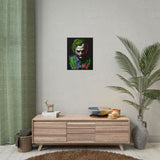 The Jocker Why So Serious Within Glossy Poster Emotional Gothic Wall Art Bold Psychological Design for Dark Aesthetic Lovers, Art Collectors, and Fearless Creatives