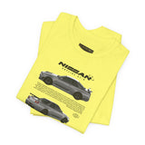 Japanese Performance Skyline Style Coupe Unisex Streetwear Tee High Speed Racing Car Graphic Shirt JDM Culture Drift Inspired Automotive Art Design Urban Fashion For Car Lovers