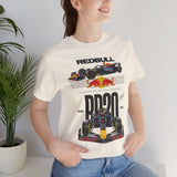 High-Performance Race Machine Concept Unisex Heavy Cotton Tee Powerful Aerodynamic Single-Seater Track Car Graphic Streetwear Top