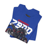 Z900 Streetfighter Blueprint Unisex Heavy Cotton Tee Naked Bike Inspired Performance Motorcycle Graphic Streetwear Gift Red
