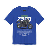 Z900 Streetfighter Blueprint Unisex Heavy Cotton Tee Naked Bike Inspired Performance Motorcycle Graphic Streetwear Gift