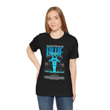 Blue Formula Race Car Graphic Unisex Heavy Cotton Tee High Speed Streetwear for Motorsport Fans and Racing Lifestyle Enthusiasts