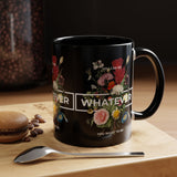 You Can Be Whatever Motivational Coffee Mug Ceramic White Accent Mug Bold Floral Empowerment Design Daily Reminder Positive Energy Drinkware Perfect Gift for Dreamers Friends Office and Home