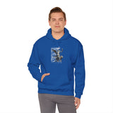 Inspire Strength Ignite Courage Graphic Unisex Hoodie Premium Streetwear Motivational Courage Statue Design