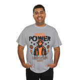 Mask Power Anonymous Strength Graphic Unisex Heavy Cotton Tee Bold Urban Streetwear Empowerment Hacker Inspired Motivational T Shirt