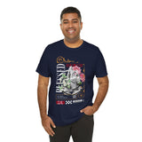 Blessed Praying Hands Floral Christian Graphic Unisex Jersey Short Sleeve Tee Faith Inspired Religious Streetwear Bold Motivational T Shirt