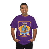 Lord Shiva Mahadev Devotional Unisex T Shirt Hindu Spiritual Graphic Cotton Tee Trishul Rudraksha Mahakal Temple Festival Wear Meditation Yoga Gift India