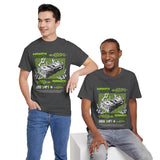 Money Power Unisex Heavy Cotton Tee Bold Dollar Stack Graphic Neon Green Streetwear Aesthetic Hustle Mindset Motivational T Shirt