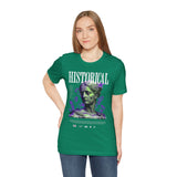 Historical Statue Graphic Premium Unisex Jersey Short Sleeve Tee Vintage Aesthetic Streetwear T-Shirt
