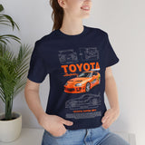 Legendary Turbo JDM MK4 Street Racer Unisex Heavy Cotton Tee Retro Tuner Car Graphic Shirt