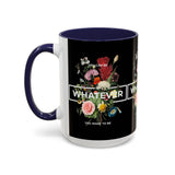 You Can Be Whatever Motivational Coffee Mug Ceramic White Accent Mug Bold Floral Empowerment Design Daily Reminder Positive Energy Drinkware Perfect Gift for Dreamers Friends Office and Home