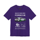GT3 RS Inspired Track Performance Sports Car Graphic T Shirt Luxury Racing Aesthetic Streetwear Unisex Tee High Speed Motorsport Auto Art Fashion