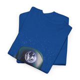 Space Exploration Graphic T Shirt Unisex Heavy Cotton Tee Astronomy Galaxy Earth Spaceship Science Lover Inspired Cosmic Universe Astronaut Nerd Top