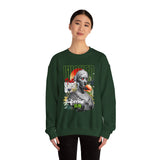 Wicked Supreme Unisex Heavy Blend Crewneck Sweatshirt Statue Art Graphic Pullover Bold Supreme Inspired Streetwear Vintage Aesthetic Fashion