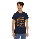 Ho’oponopono Sunflower Unisex T Shirt Healing Affirmation Tee Spiritual Gratitude Mindfulness Inspired Positive Energy Heavy Cotton Graphic Top