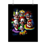 Chaos Clown Crew Poster Premium Wall Art Print For Bold Minds Fearless Creativity Neon Chaos Expression Gothic Street Art Home Decor For Artists And Visionaries