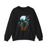 Limit Break Energy Unisex Sweatshirt Motivational Streetwear Power Graphic For Gym Lifestyle Anime Inspired Bold Confidence And Inner Focus