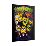 Halloween Cartoon Monsters Matte Vertical Poster Spooky Wall Art for Home Décor Fun Halloween Gift for Horror Lovers and Fall Aesthetic Rooms