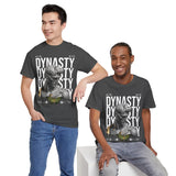 Dynasty Statue Graphic Unisex Heavy Cotton Tee Greek Sculpture Butterfly Streetwear Art Inspired T Shirt