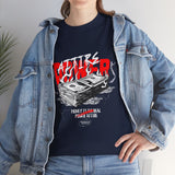 Attire Power Unisex Heavy Cotton Tee Graphic T Shirt Black Hustler Money Design Wealth Streetwear Bold Entrepreneur Alpha Mindset Financial Success Fashion