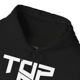 Top G Andrew Tate Graphic Hoodie Black Unisex Streetwear Motivational Hustle Pullover Sweatshirt Bold Typography Design