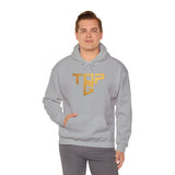 Top G Andrew Tate Graphic Hoodie Black Unisex Streetwear Motivational Hustle Pullover Sweatshirt Gold Typography Design