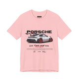 High-Performance Track Machine Blueprint Design Unisex Heavy Cotton Tee Powerful Street Racing Inspired Graphic Shirt