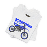 Yamaha YZ125 Inspired Motocross Blueprint Unisex Heavy Cotton Tee Dirt Bike Racing Graphic Shirt Streetwear Gift For Riders