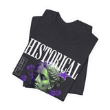 Historical Statue Graphic Premium Unisex Jersey Short Sleeve Tee Vintage Aesthetic Streetwear T-Shirt