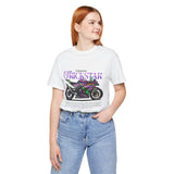 Kawasaki ZX10R Trickstar Anime Racing Unisex Heavy Cotton Tee Streetwear Superbike Graphic Tshirt Motorsport Fan Apparel