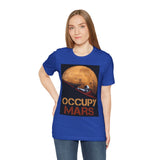 Mars Explorer Astronaut Unisex Heavy Cotton Tee Futuristic Space Adventure Graphic Shirt Inspiring Sci Fi Design Perfect Gift for Dreamers and Space Lovers