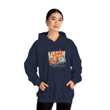 Money Is Not Just Currency Burning Dollar Graphic Unisex Heavy Blend Hoodie Hustler Streetwear Motivational Cash Fire Design