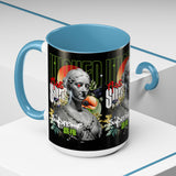 Wicked Supreme Accent Coffee Mug 11oz 15oz Statue Art Graphic Cup Supreme Inspired Streetwear Bust Design Bold Daily Motivation Ceramic Gift Drinkware