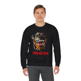 Nothing Lasts Forever Rottweiler Unisex Sweatshirt Fierce Streetwear Graphic Design Alpha Mindset Clothing Symbol Of Loyalty Power And Inner Strength
