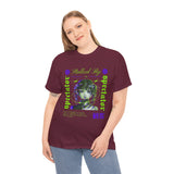 Stalked By Spectator Cyberpunk Graphic Unisex Heavy Cotton Tee Japanese Anime Glitch Streetwear T Shirt
