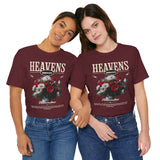 Heavens Hallucinations Unisex Jersey Short Sleeve Tee Comfortable Modern Streetwear Bold Artistic Floral Graphic Design Perfect Gift for Friends Birthdays Casual Wear
