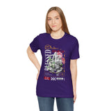 Blessed Praying Hands Floral Christian Graphic Unisex Jersey Short Sleeve Tee Faith Inspired Religious Streetwear Bold Motivational T Shirt