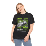 Money Power Unisex Heavy Cotton Tee Bold Dollar Stack Graphic Neon Green Streetwear Aesthetic Hustle Mindset Motivational T Shirt