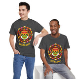 Kathakali Unisex T Shirt Kerala Traditional Dance Art Graphic Tee Indian Culture Festival Onam Heritage Malayalam Performance Heavy Cotton Top