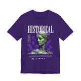 Historical Statue Graphic Premium Unisex Jersey Short Sleeve Tee Vintage Aesthetic Streetwear T-Shirt