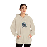 Space Exploration Hoodie Unisex Heavy Blend Sweatshirt Galaxy Earth Spaceship Astronomy Inspired Cosmic Science Lover Nerd Geek Astronaut Pullover
